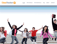 Tablet Screenshot of classtracker.com